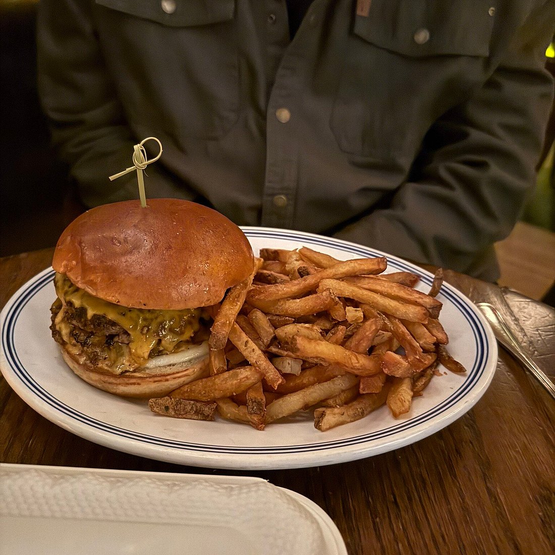 Butcher's Union signature dishes Butcher's CutWest Village Double CheeseburgerLumache Pomodoro